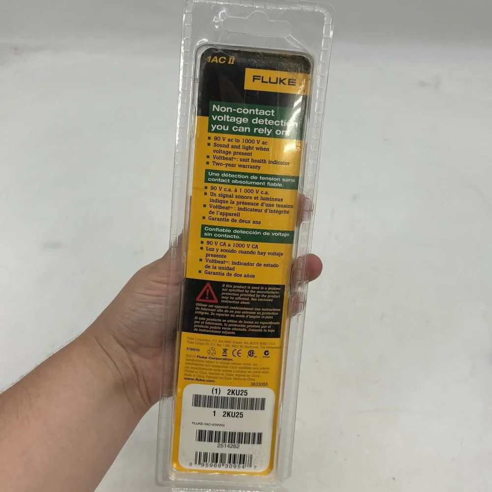 Fluke 1ACII VoltAlert with Sound AC Volt Detector 90-1000Vac New SEALED